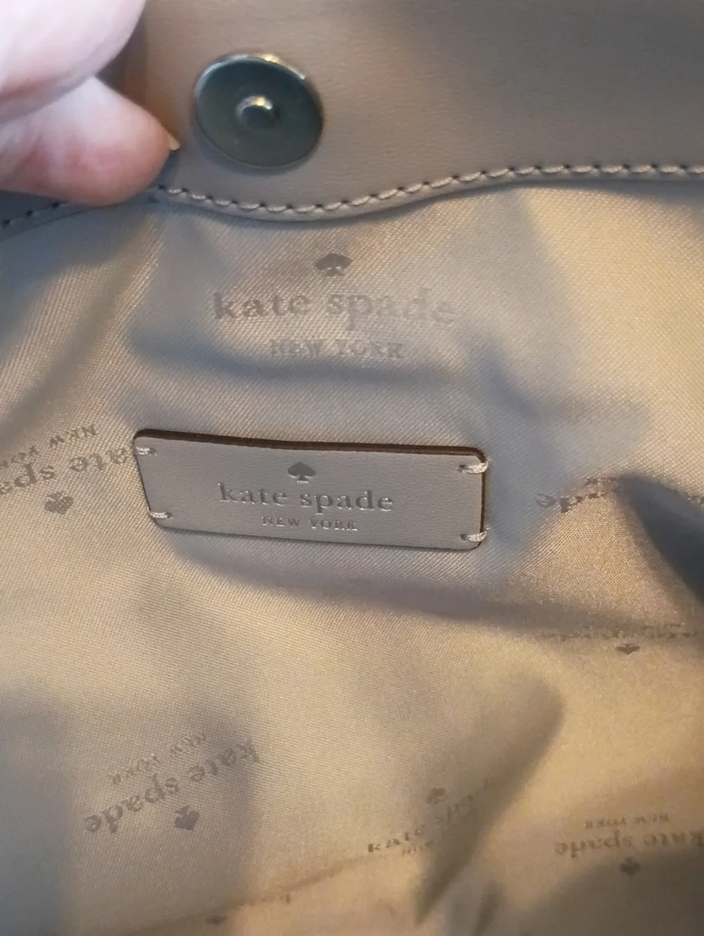 kate spade Pebbled Leather Dumpling Satchel large